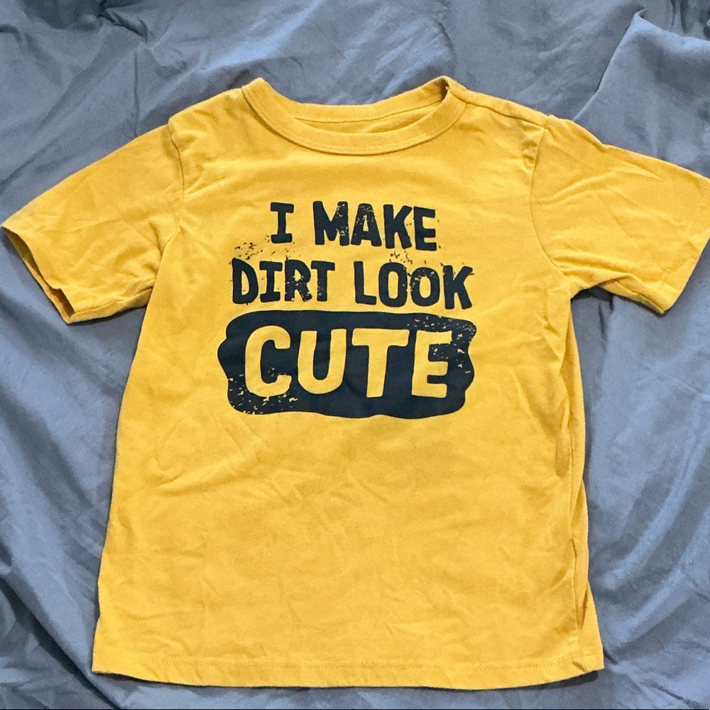 The Children's Place Yellow Graphic Tee